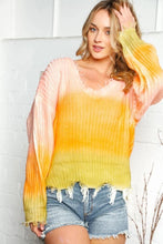 Load image into Gallery viewer, Ombré Distressed Sweater
