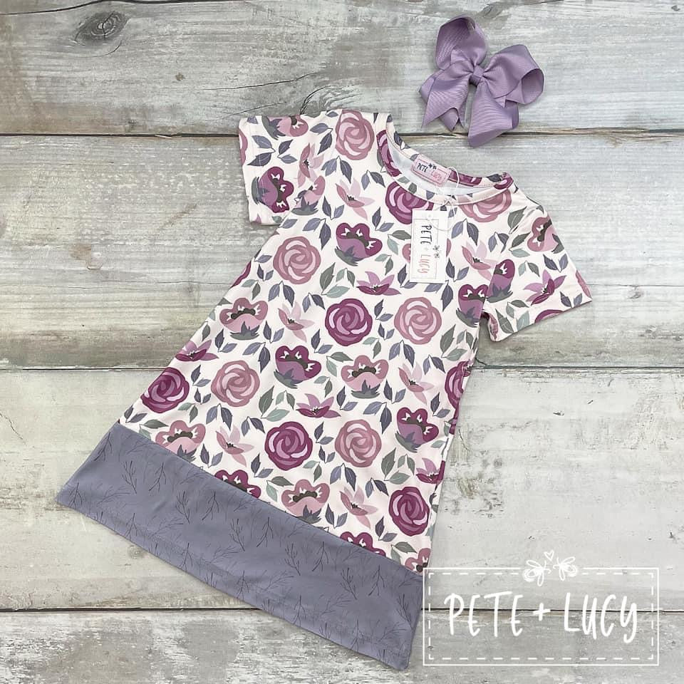 Roses and Vines Girls Dress