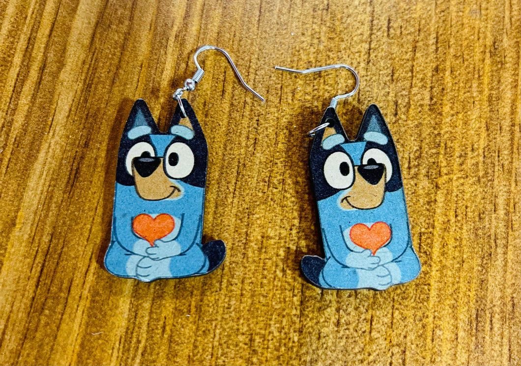 Blueys Heart Earrings