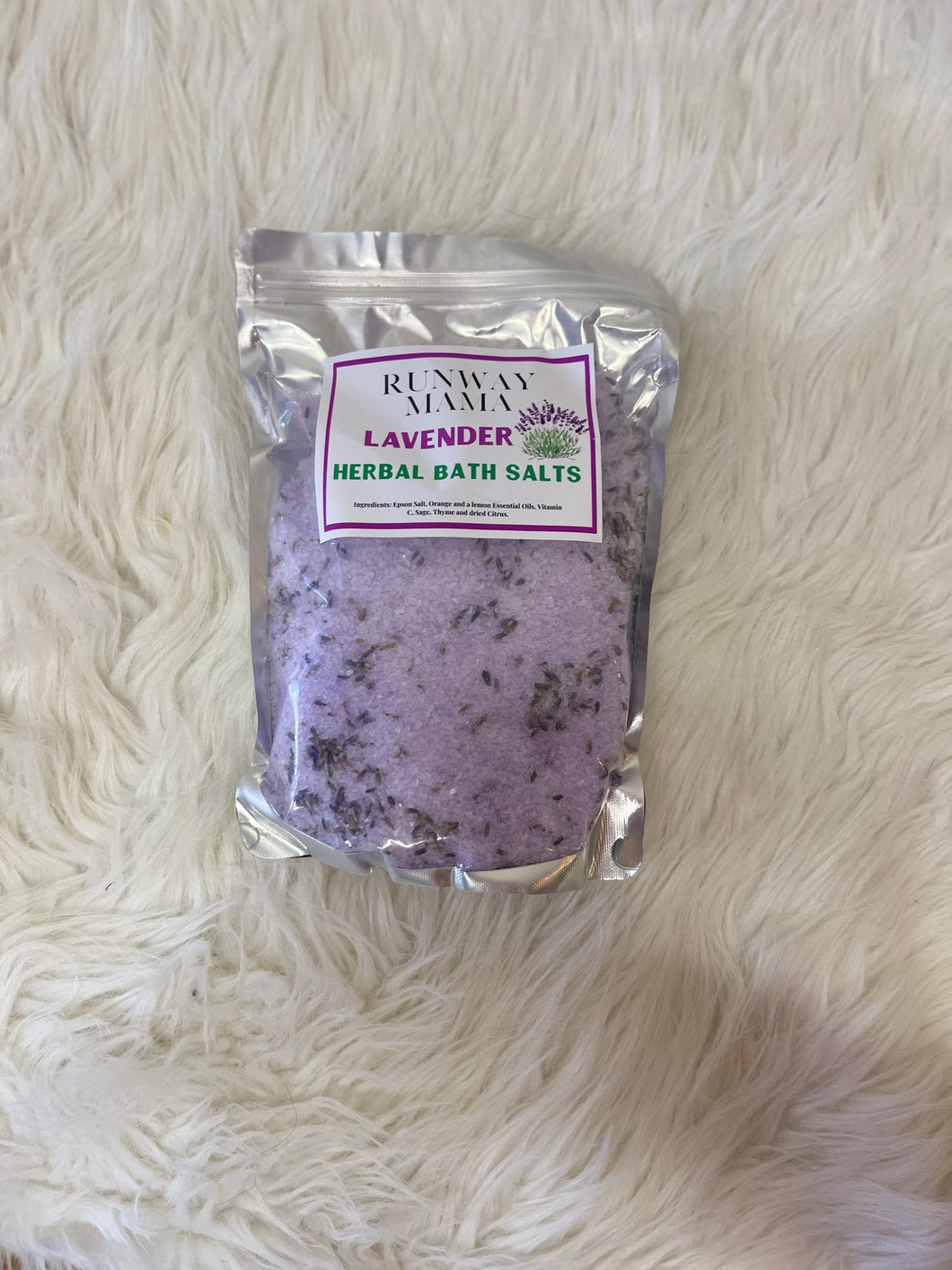 Lavender Herbal Bath Salts