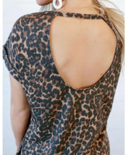 Load image into Gallery viewer, Open Back Leopard Dress
